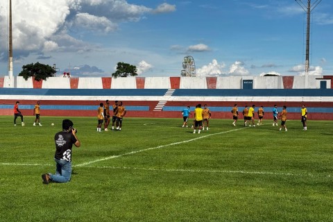 Real Clube treina no JK e viaja para enfrentar o Royal de Luziânia no domingo, 1º  no Zico Brandão em Inhumas
