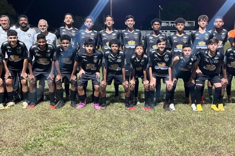 MARADONA MARCA E REAL CLUBE EMPATA COM CANÁPOLIS NO SUB-15